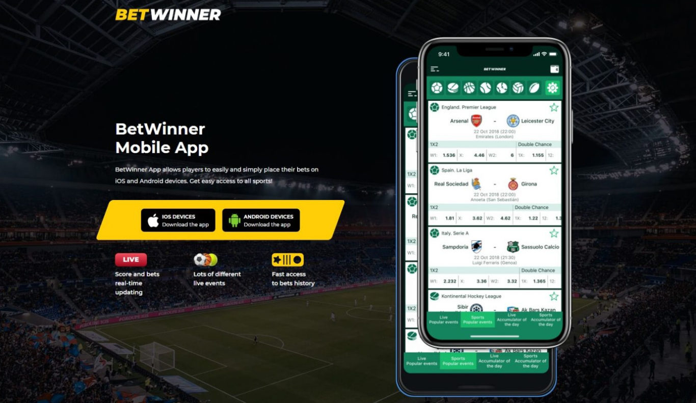 Betwinner mobile