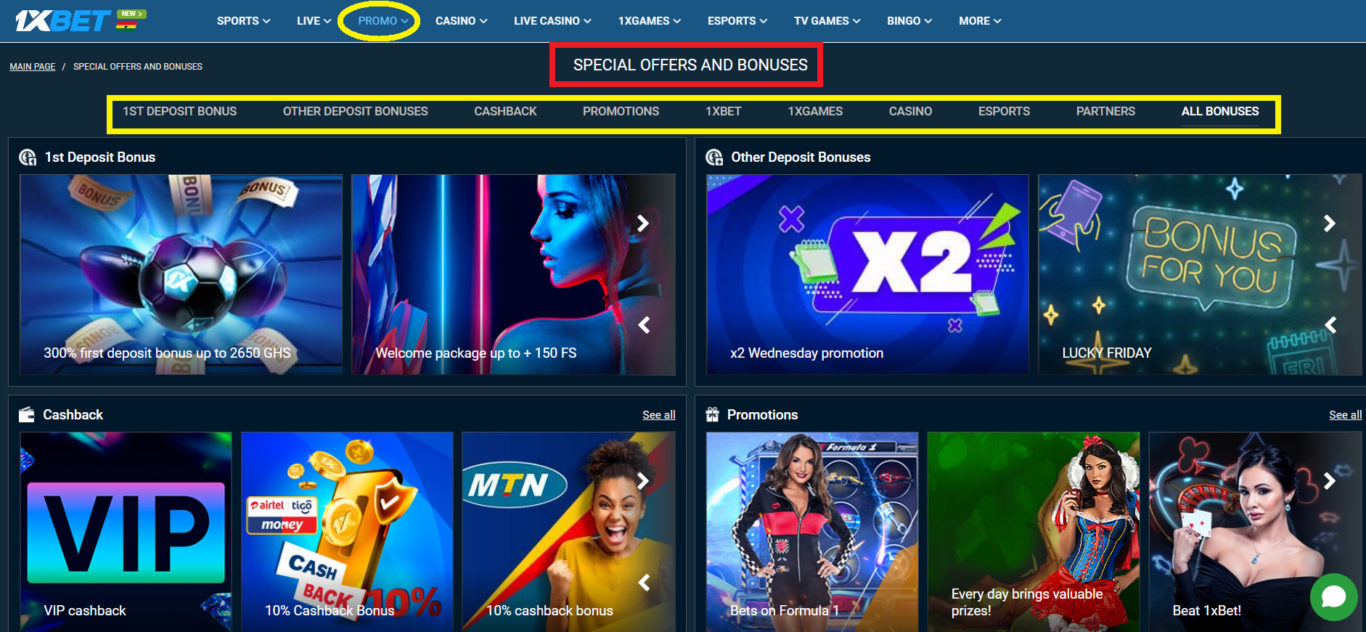 1xBet Promo Codes