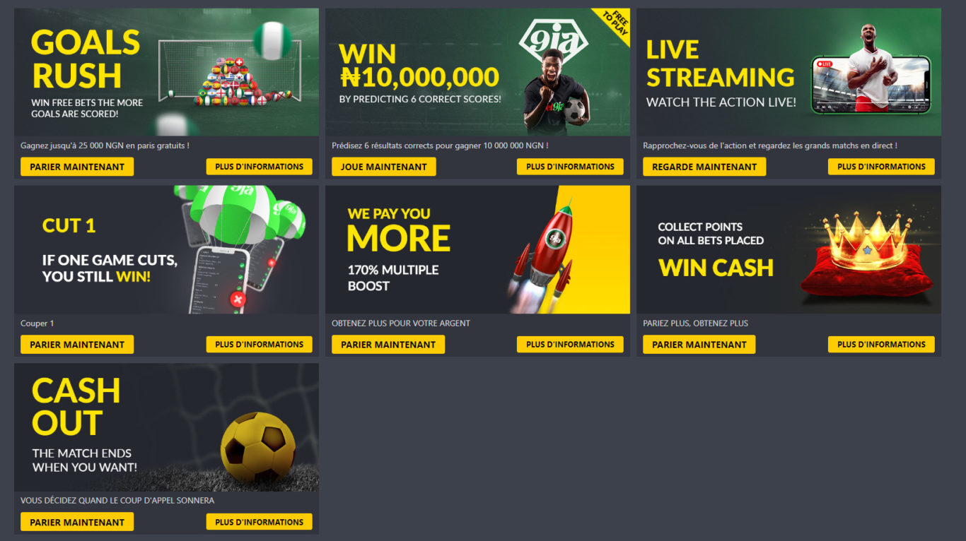 Bet9ja Promotions, Bonuses, and Loyalty Programs